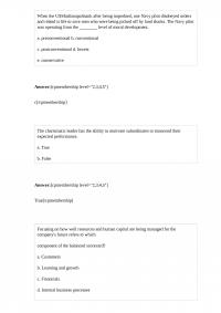 MHR 334 Quiz 2