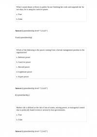 MGT 308 Test 2