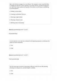 BUA 778 Test 2