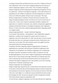 Strategy, bargaining and outcome