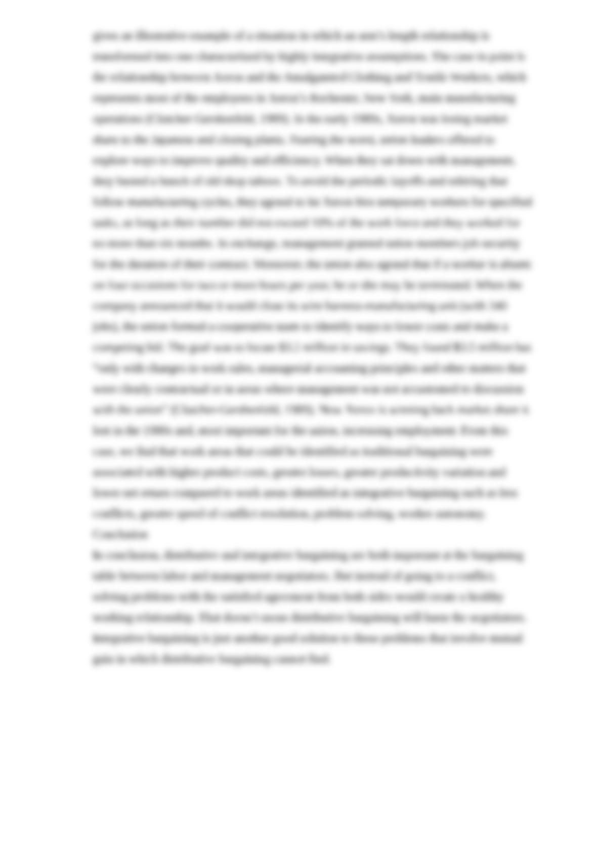 Essay positional bargaining picture