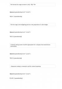 Accounting 848 Midterm 2