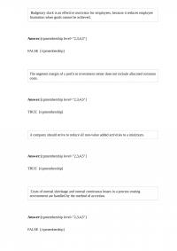 ACCT 630 Quiz