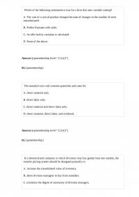 MET MG 733 Quiz 2