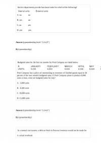 Accounting 726 Midterm 2