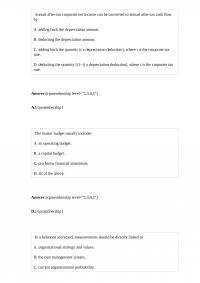 Accounting 815 Quiz