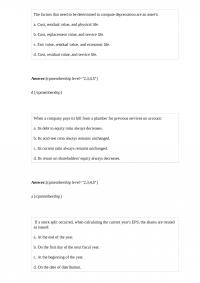 AC 422 The factors that need to be