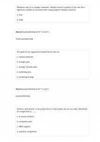 BUSMKT 412 Quiz 3