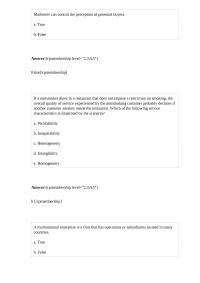Marketing 671 Test