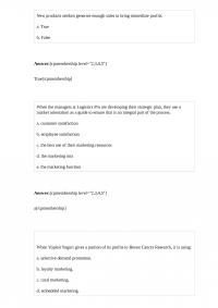 Marketing 369 Quiz 1