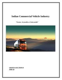 Research On Commercial Vehicles