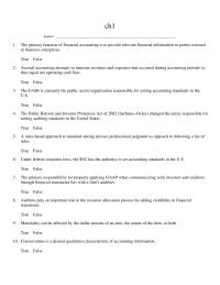 Intermediate Accounting 6th spiceland chapter 1 testbank