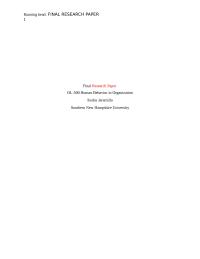 Final Research Paper