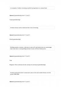Fin 138 Quiz 1