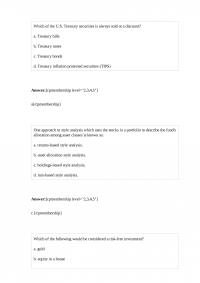 Fin 784 Quiz 3