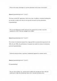 Fin 873 Quiz