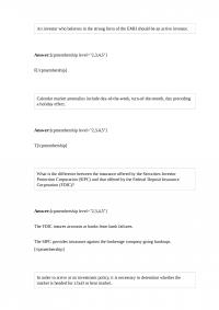 Fin 218 Quiz