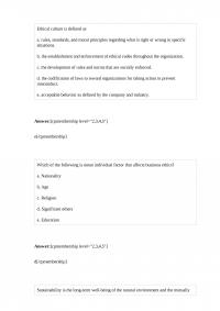 Business 601 Test 2