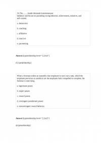 MSC 235 Test 1