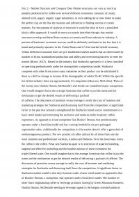 MBA Analysis of Starbucks