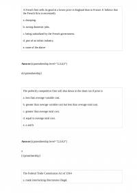 MicroEconomic 544 Quiz 1