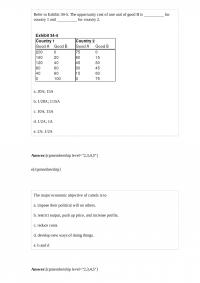 MicroEconomic 687 Quiz 1