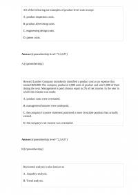 ACC 264 Quiz 3