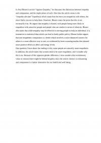 Positive Psych Essay