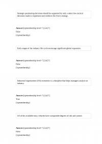 MG 441 Quiz 3