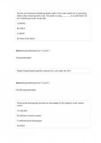Management 299 Quiz 2