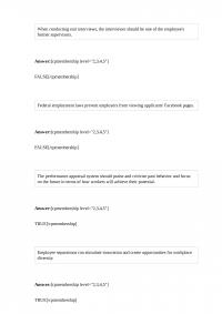 MGT 594 Test 1