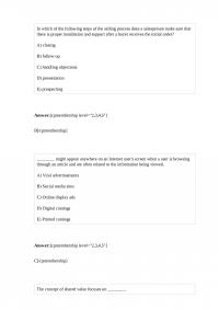 Marketing 720 Homework