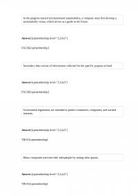 MGMT 270 Quiz