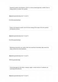 BUSMKT 727 Quiz 2