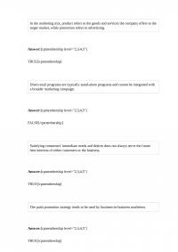 BUSMKT 816 Quiz