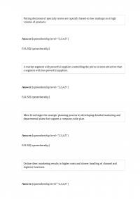 MKT 830 Midterm 2