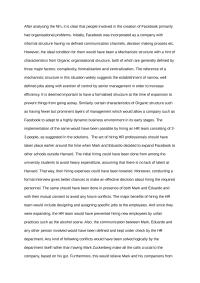 Human Resource case study