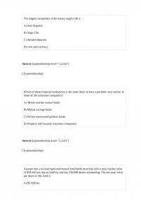 FIN 814 Quiz 3