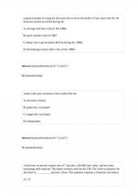 FIN 136 Quiz 1
