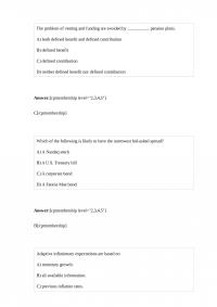 FIN 370 Midterm 2