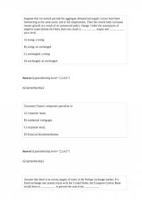 FIN 442 Quiz