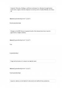 OPMGT 243 Midterm