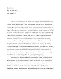 Case Study AES