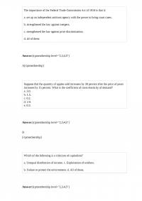 Economics 717 Quiz 1