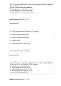 MicroEconomic 446 Midterm 1