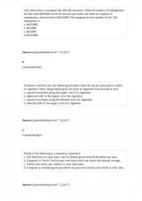 MicroEconomic 867 Test