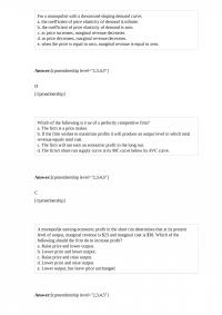 Economics 750 Quiz 2