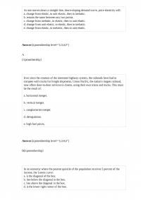 MicroEconomic 284 Midterm 2