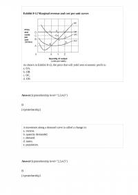 ECON A 166 Quiz