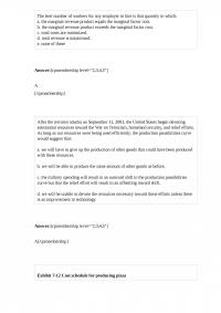 Economics 509 Quiz 2
